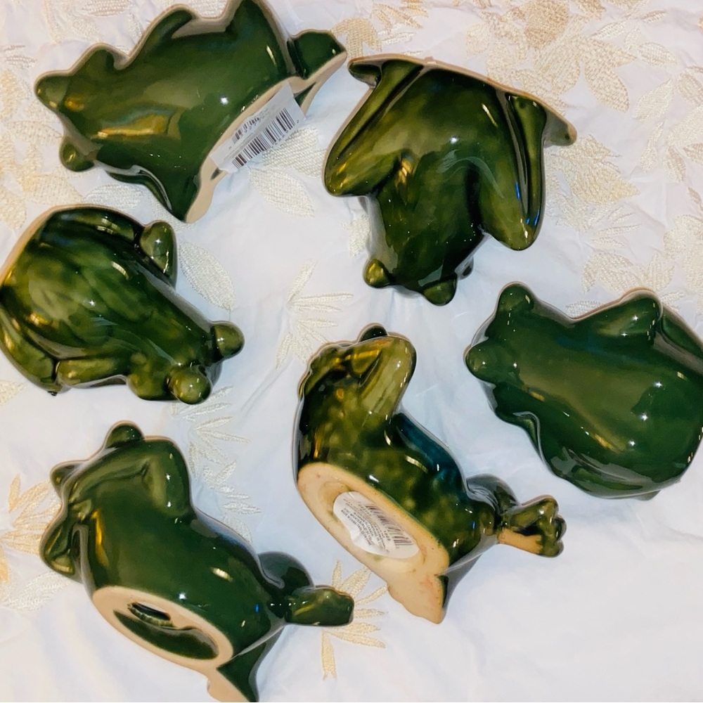 Frogs🐸Galore, Selling My 6 Piece Set, Can Exhibit Unique Flaws/Small Scratches - Picture 14 of 16